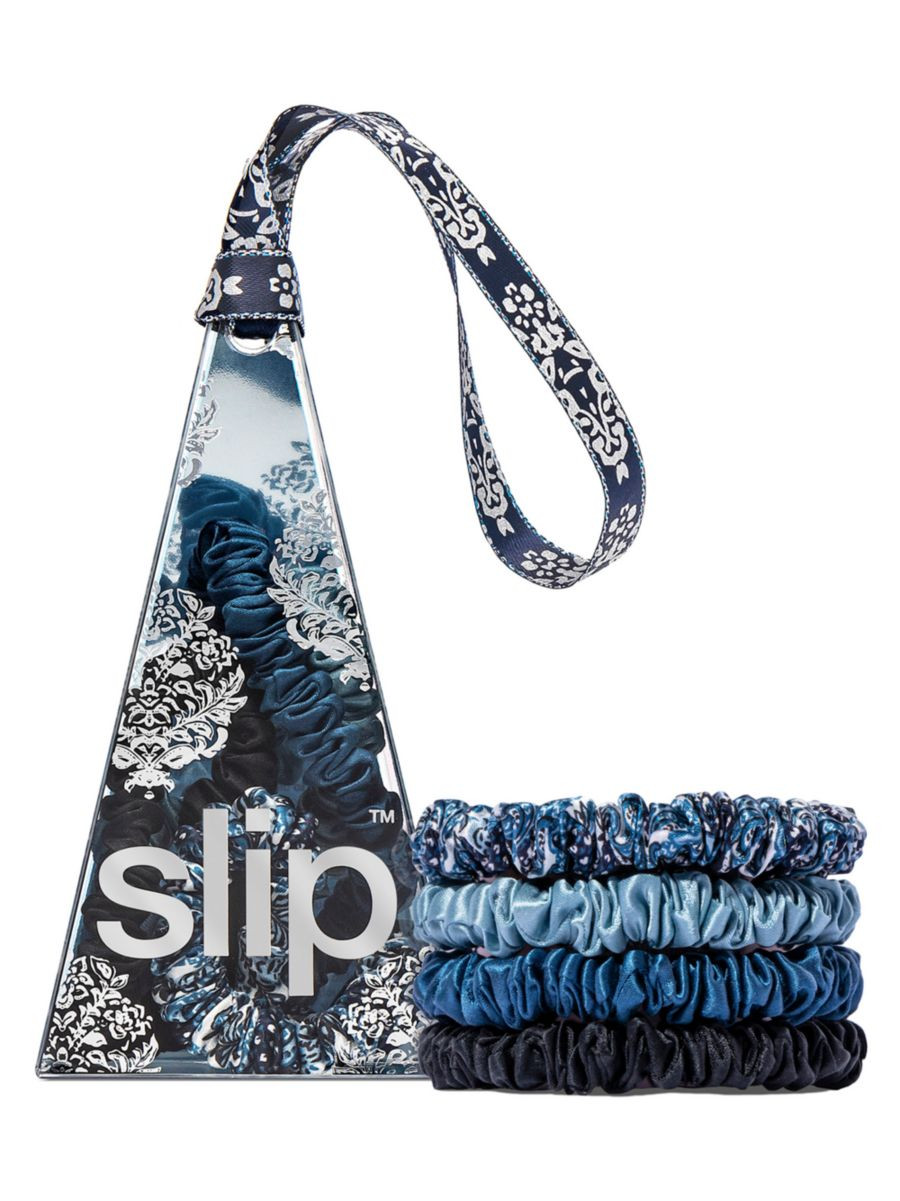 4-Piece Silk Scrunchie Ornament Set | Saks Fifth Avenue