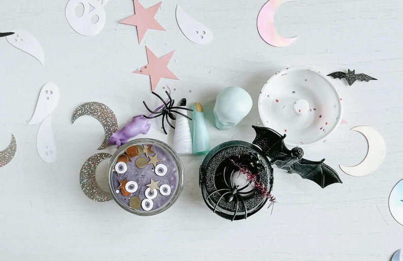 SPOOKY CUTE playdough KIT | Etsy (US)