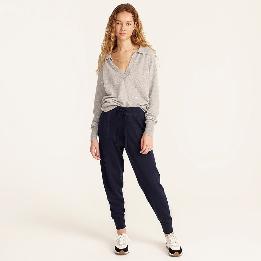 Jogger pant in cotton-cashmere | J.Crew US