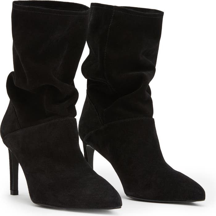 AllSaints Orlana Pointed Toe Boot Black Shoes Black Boot Boots Summer Outfits Budget Fashion | Nordstrom