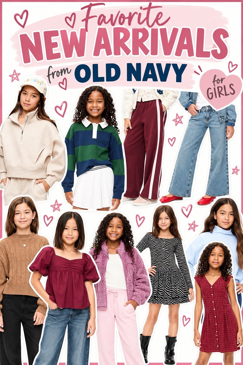 Old Navy new arrivals for girls