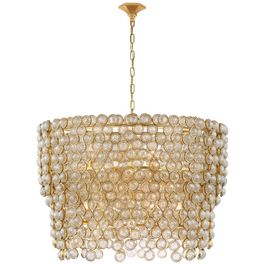 Milazzo Large Waterfall Chandelier | Visual Comfort