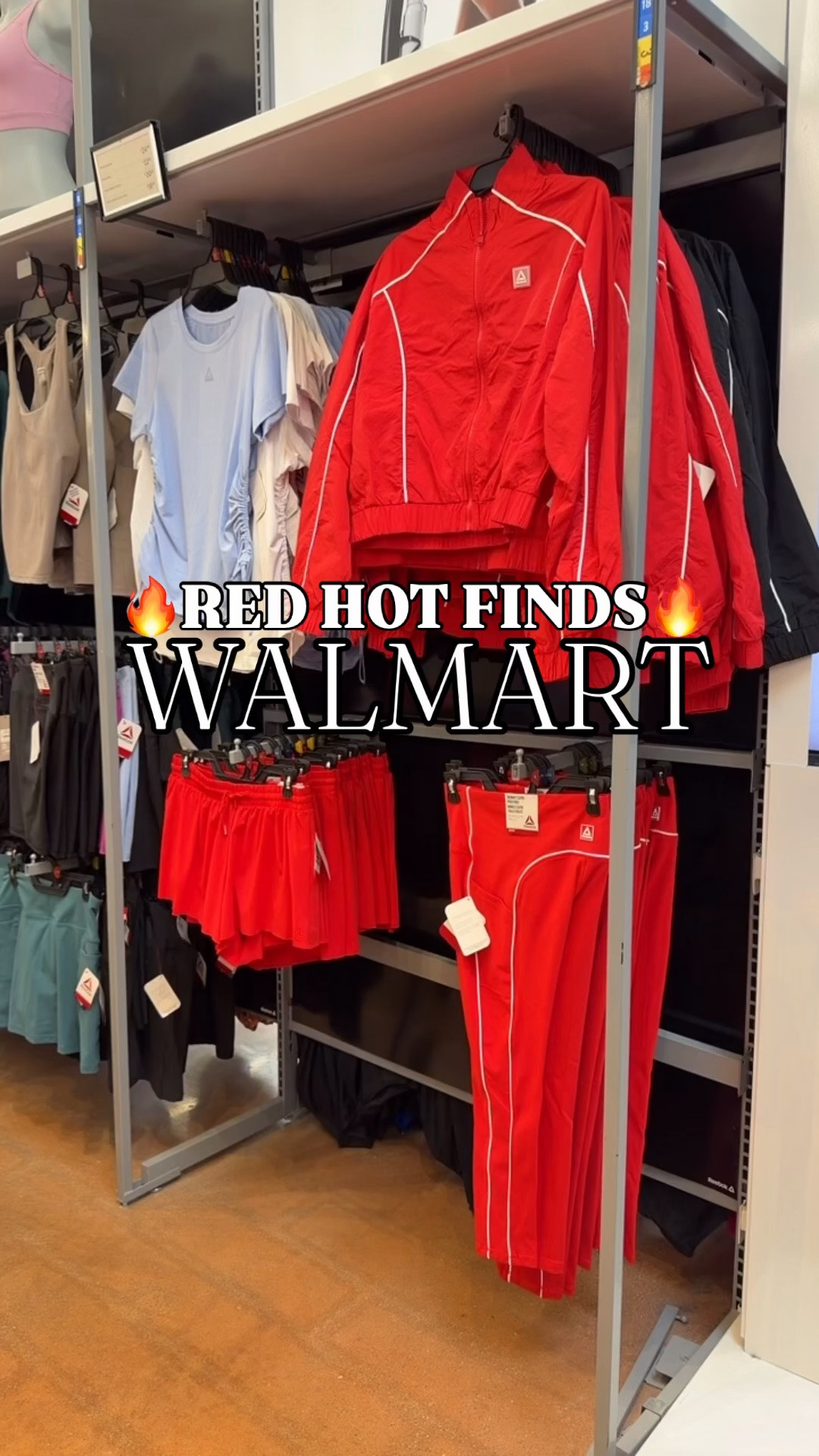 Red hot Walmart finds 🔥❤️ This athletic set is giving cute + comfy + on the go! The jacket, tank, and shorts are perfect for summer errands, workouts, school drop off, or everyday athleisure looks. Affordable fashion finds like this never stay in stock long 👏 
⬇️⬇️⬇️
Jacket medium 
Top, leggings, shorts size small
Shoes TTS

#WalmartFashion #WalmartFinds #AthleisureStyle #AffordableFashion #WorkoutSet #SummerStyle #Activewear #MomStyle #OOTD #CasualChic

#LTKActive #LTKfitnessgoals #LTKmomlife