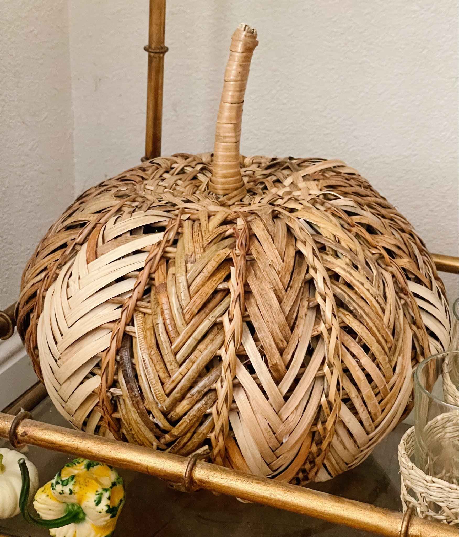 Best rattan pumpkin. Halloween pumpkin. Fall decor. Autumn decor. Woven pumpkin. Pottery Barn fall decor. Thanksgiving decor. 

#LTKhome #LTKHalloween #LTKunder100