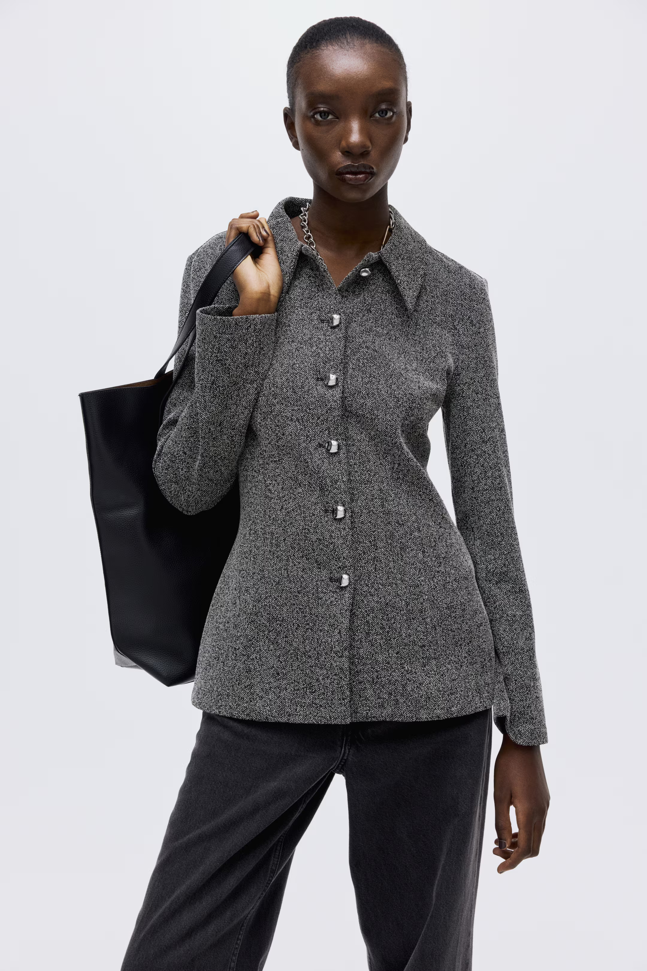 Jacket with Collar | H&M (US + CA)