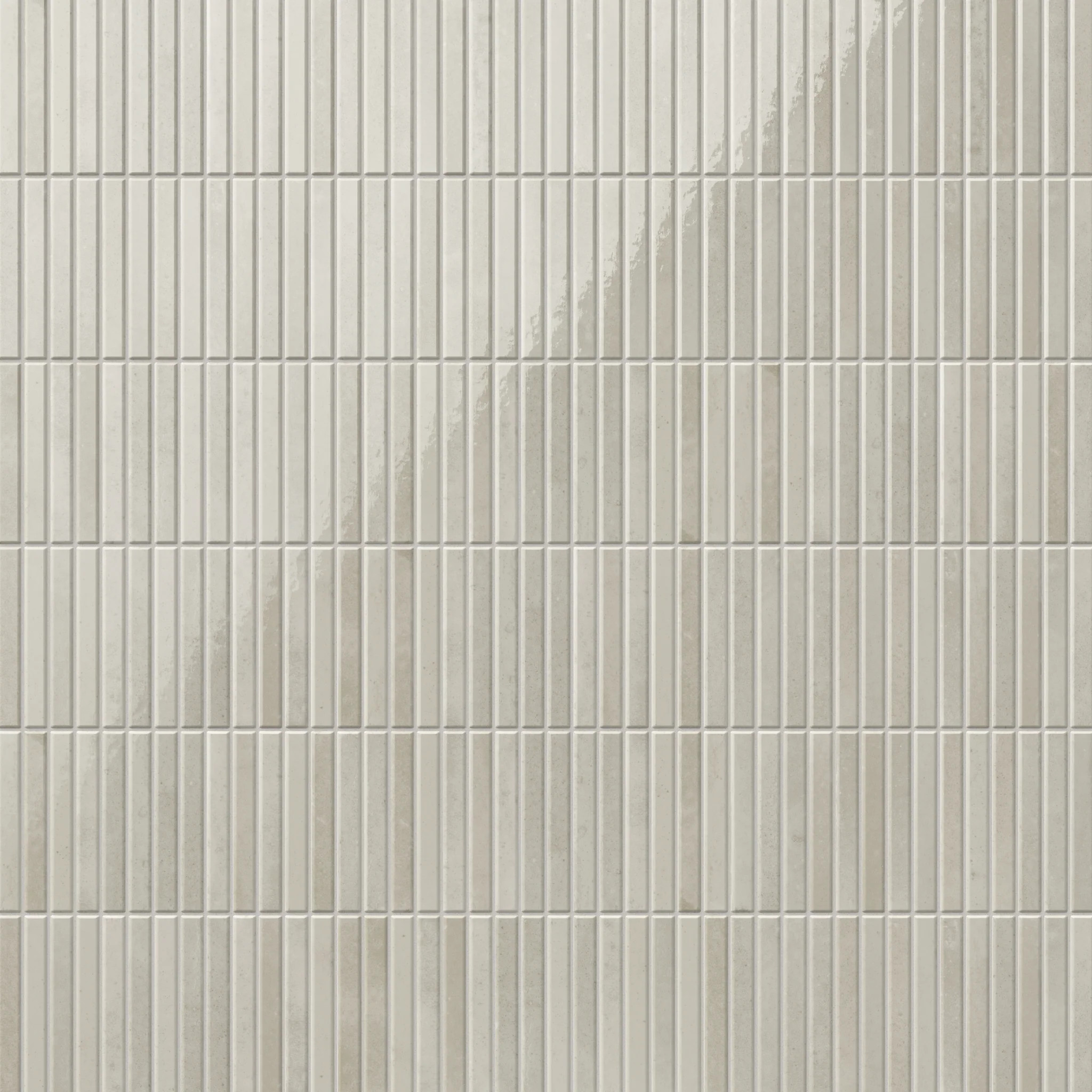 Miley 4.5x9.1 Glossy Porcelain Tile in Bone | Edward Martin