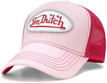Von Dutch Unisex Trucker Hat - Curved Bill Mesh Back Retro Classic Colorblock Snapback Baseball C... | Amazon (US)