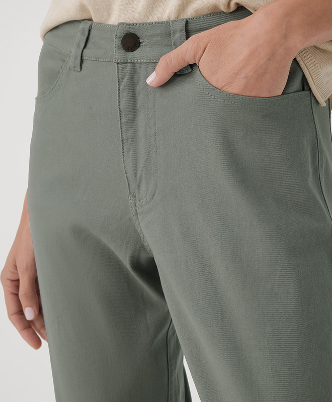 Women’s Stretch Twill Denim Slim Pant made with Organic Cotton | Pact | Pact Apparel