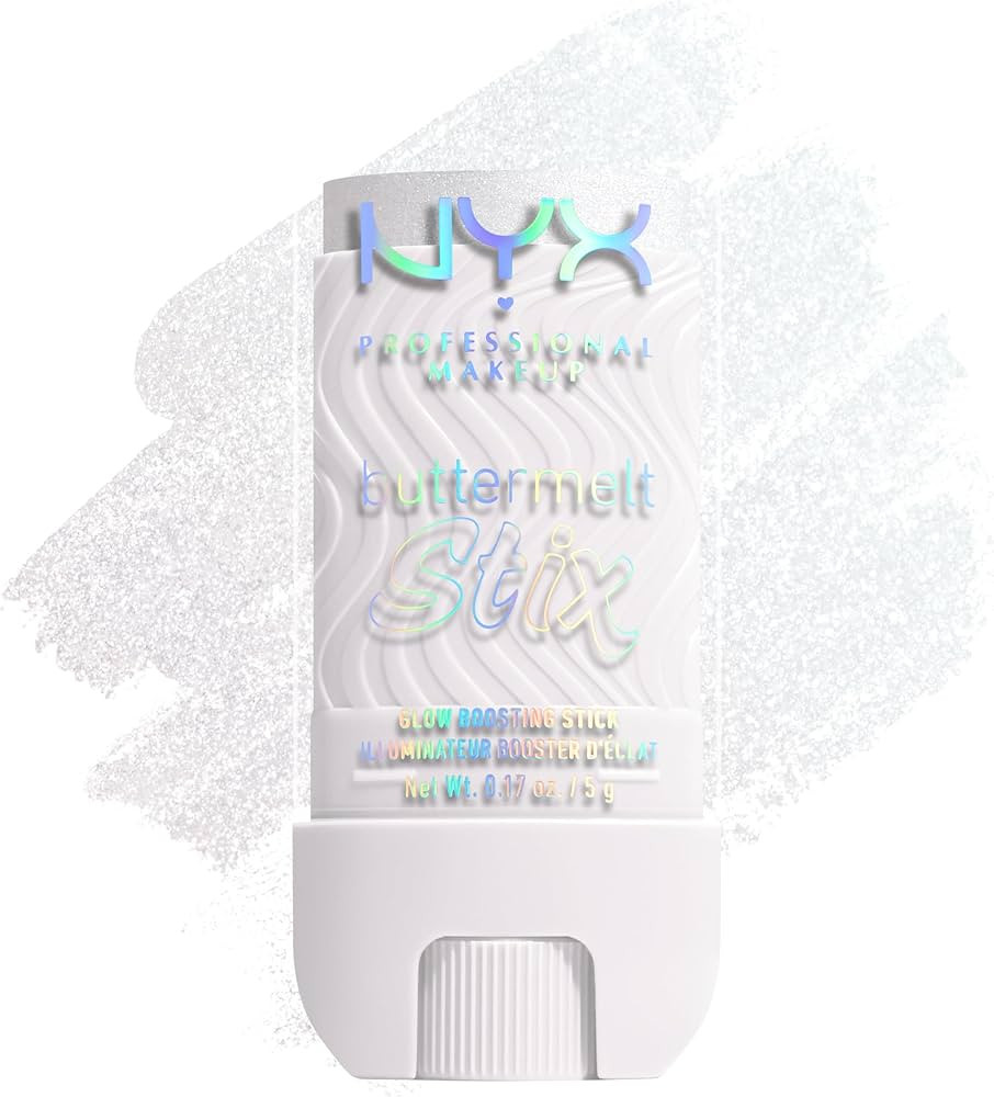 NYX PROFESSIONAL MAKEUP Buttermelt Glaze Stix, Non-Greasy Highlighter Stick With Up To 8HR Make U... | Amazon (US)