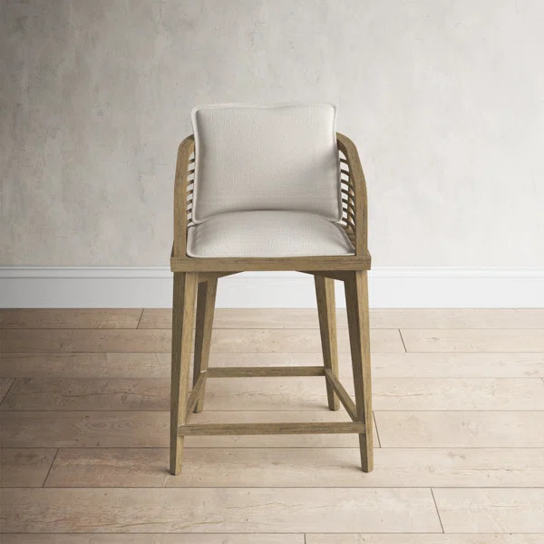 Mabe Upholstered 24.25" Counter Stool | Wayfair North America