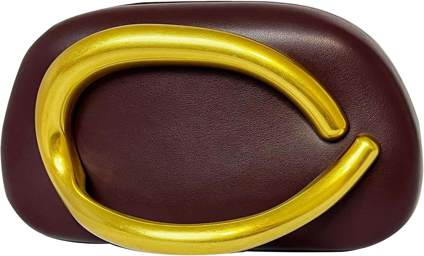 Acrylic Clutch Purse for Women Classic Round Evening Handbag Vintage Metal Handlebars Bag for Wed... | Amazon (US)