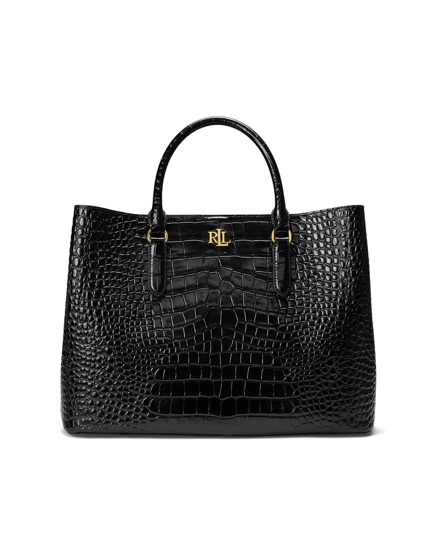 Embossed Leather Large Marcy Satchel | Zappos