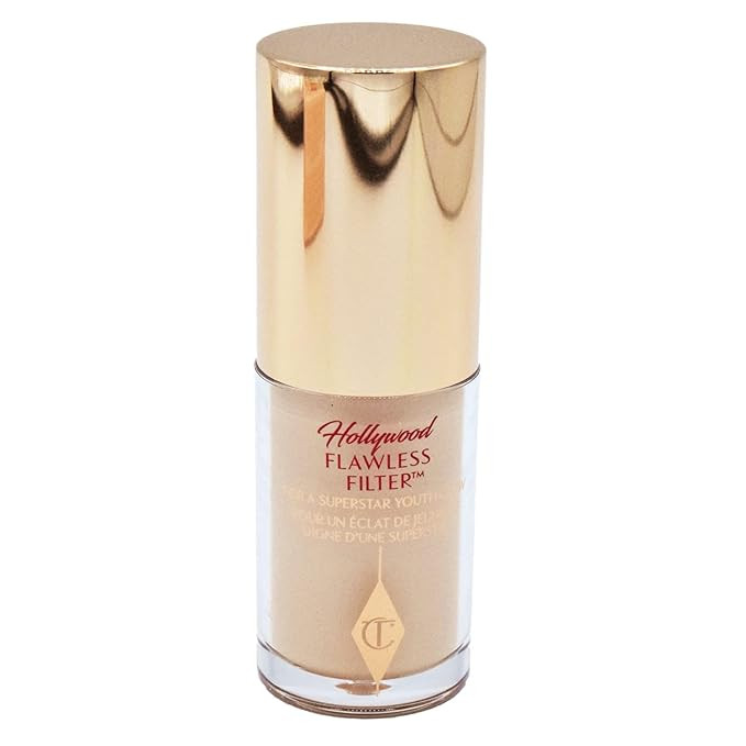 Charlotte Tilbury Mini Hollywood Flawless Filter, Travel Size, 2 Fair - Customizable Face Liquid ... | Amazon (US)