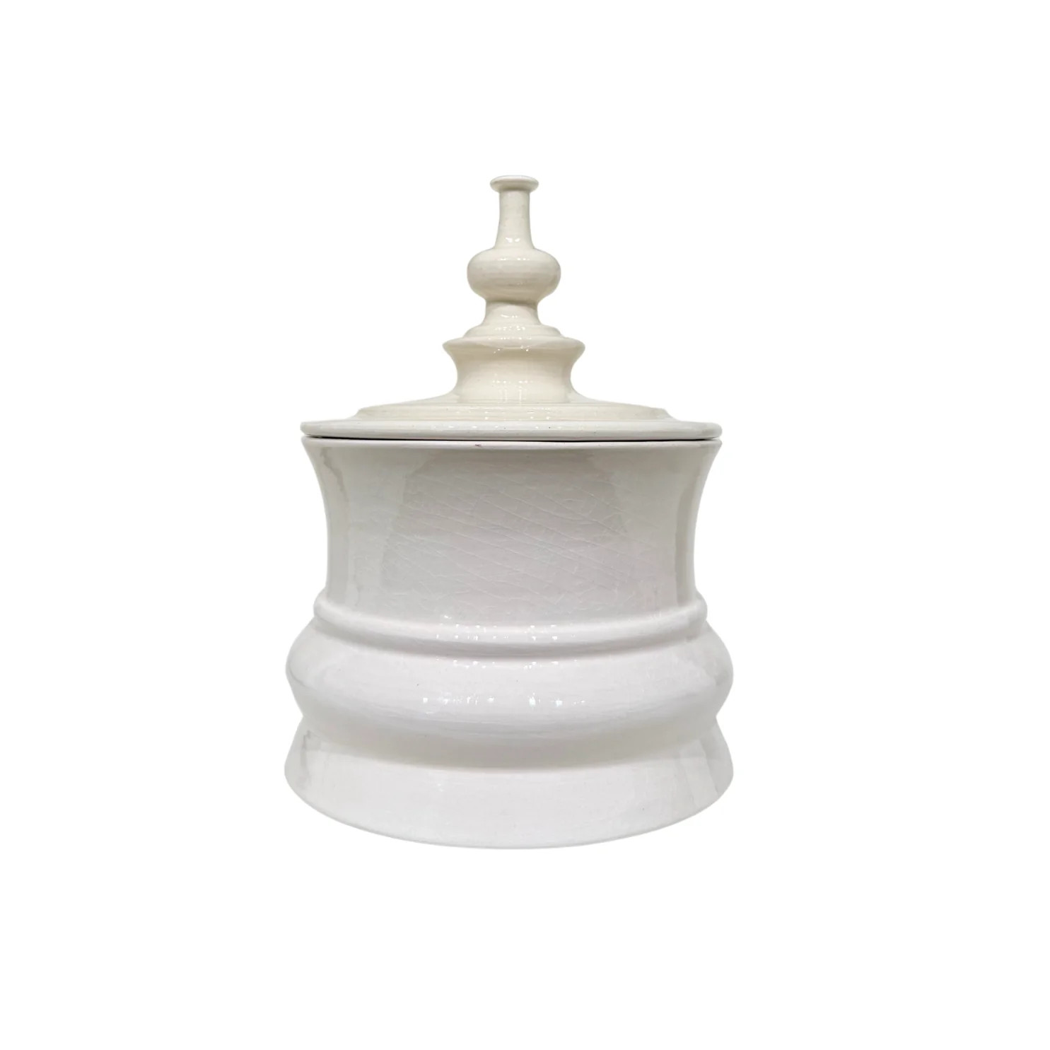 Antique Porcelain Tobacco Jar Style 2, Large | Paloma & Co.