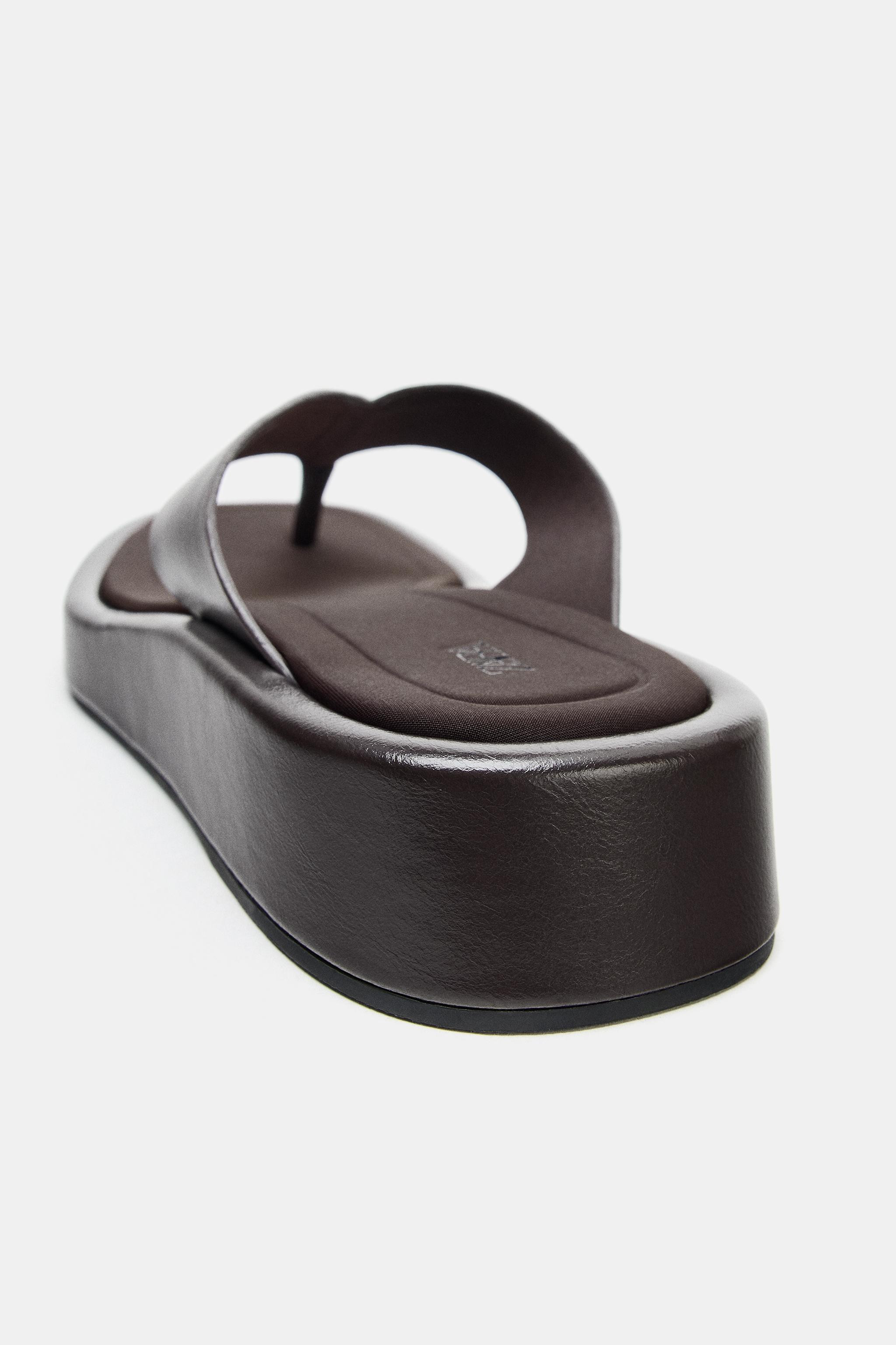 FLAT STRAP SANDALS | Zara US