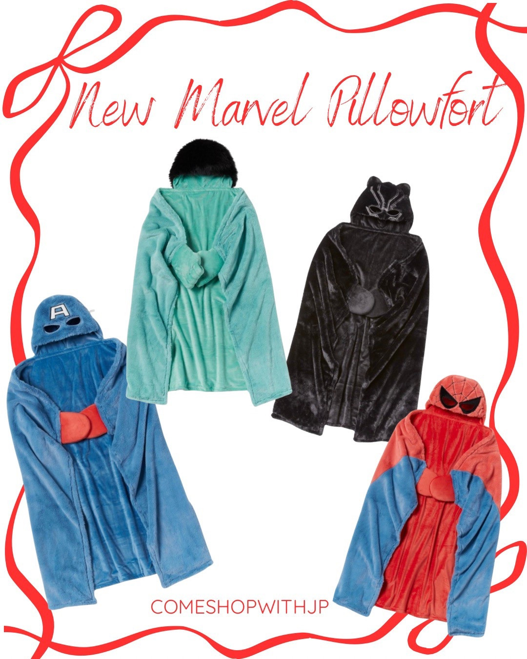 New marvel hooded blankets! Your kiddos can become their favorite characters! Boy moms! Make sure you follow me for all the new finds and release dates! 

#LTKWatchNow #LTKBaby #LTKKids