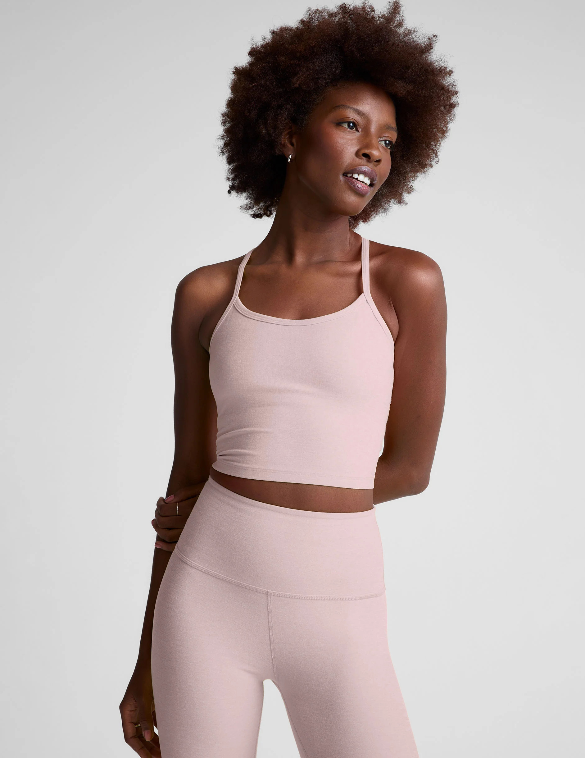 Spacedye Slim Racerback Cropped Tank | Beyond Yoga | Beyond Yoga