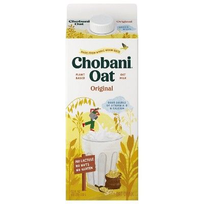Chobani Oat Plain OatMilk - 52 fl oz | Target