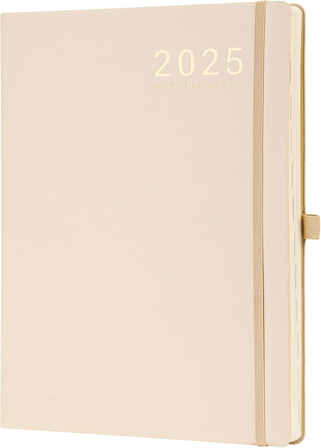 2025 Planner - 2025 Weekly and Monthly Planner, January 2025 - December 2025, 8.5" x 11", Leather... | Amazon (US)