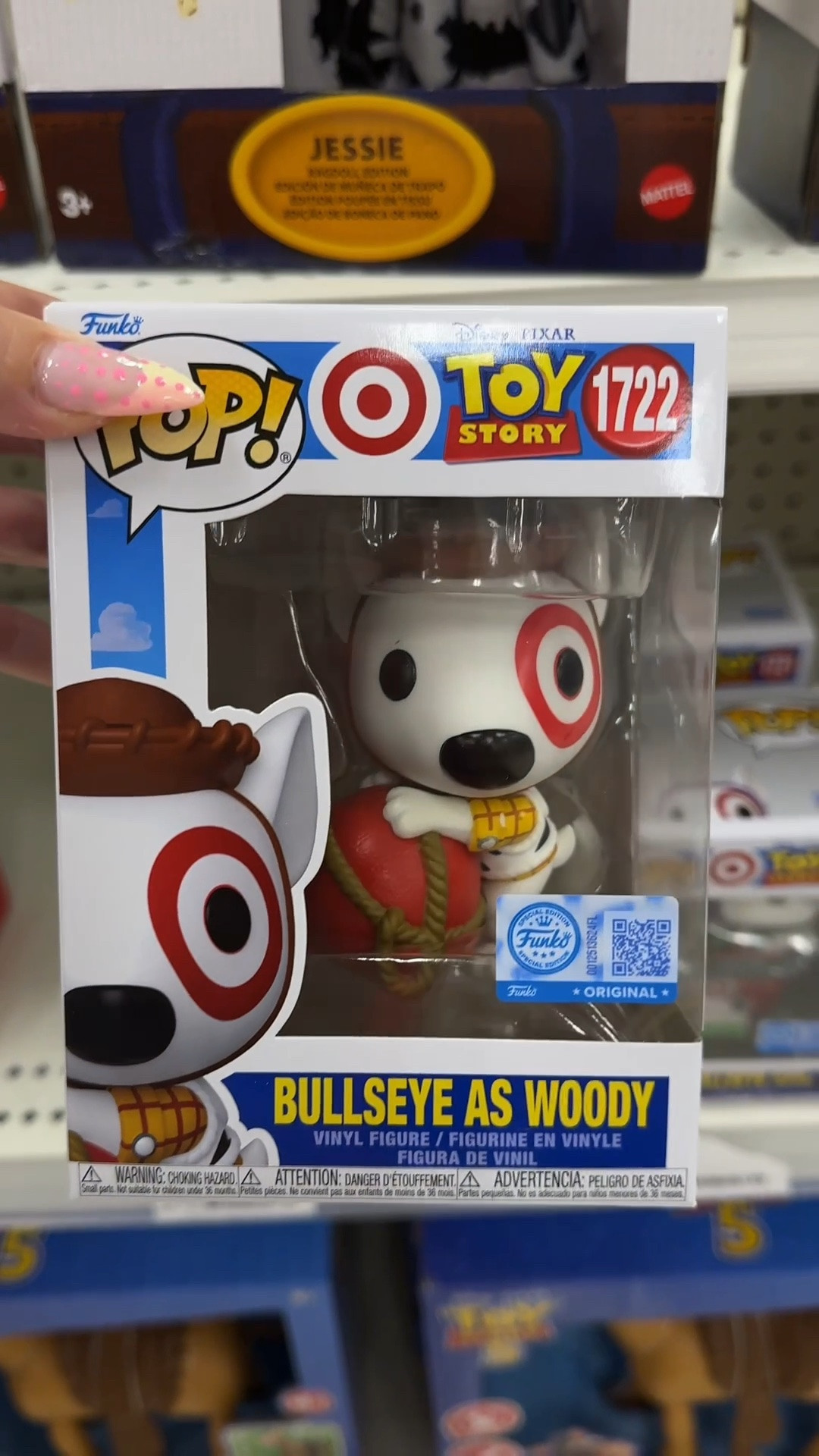 Bullseye as Woody and Buzz Funko Pop! These are adorable 🥰