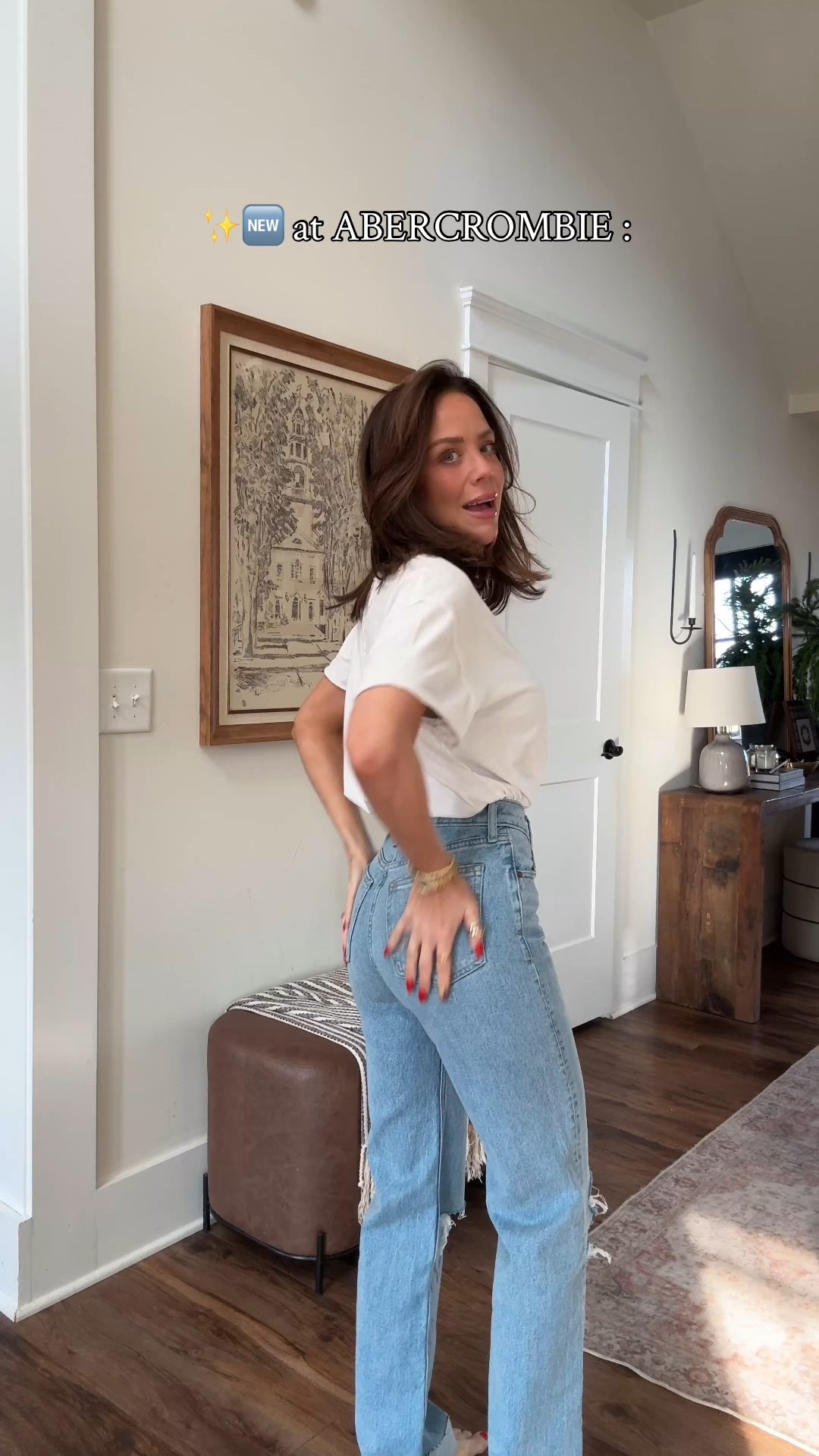 Abercrombie new arrivals I’m loving! In XS & 24 regular jeans! All is tts! Did size up to S sweaters 

#LTKFindsUnder50 #LTKFindsUnder100 #LTKSaleAlert