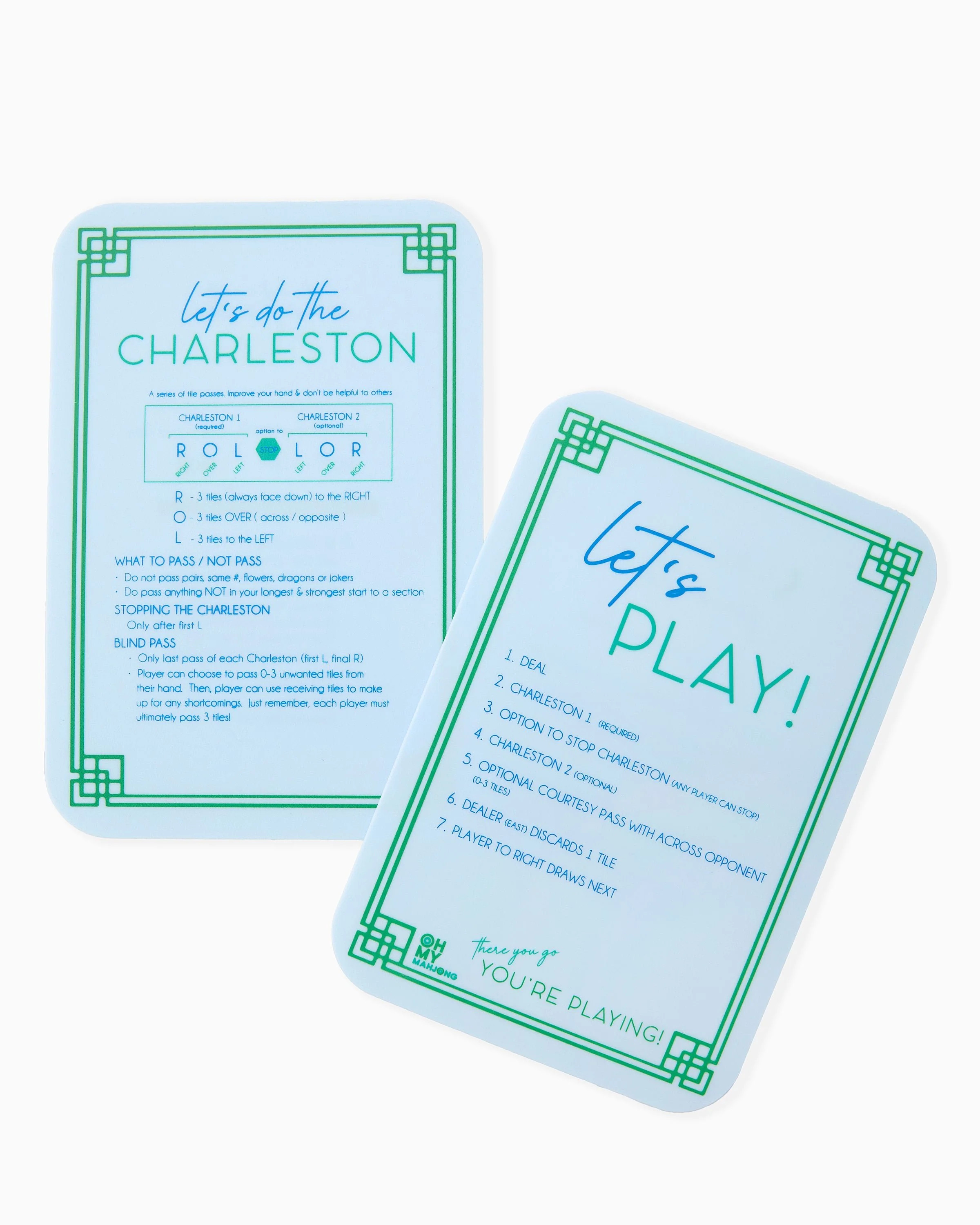 Light Blue Shuffler | Oh My Mahjong