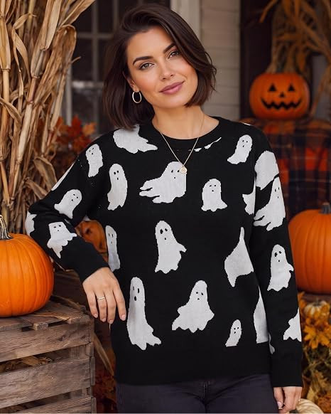 If you love cute spooky outfits but still want to feel comfy, these Amazon Halloween sweaters are such a good find 🎃👻 I’m obsessed with the playful ghost and cat prints, cozy textures, and relaxed fits. They’re basically made for chilly October mornings, pumpkin picking, movie marathons, and casual Halloween plans. 🖤
#HalloweenSweater #AmazonHalloweenFinds #AmazonFashion #AmazonFinds #SpookySeason #SpookyOutfit #SpookyStyle #HalloweenOutfitIdeas #FallOutfitIdeas #FallFashionFinds #CozyFallFashion #CozyOutfitIdeas #FallKnitwear #HalloweenKnit #GhostSweater #BlackCatFashion #CatSweater #CuteHalloweenSweater #OctoberFashion #OctoberStyle #AutumnStyle #AutumnFashion #PumpkinPatchLook #PumpkinPatchStyle #FallWeekendOutfit #CasualHalloween #ComfyFallStyle #ComfyOutfit #SweaterAndJeans #LeggingsAndSweater #BootsOutfit #AmazonOutfit #AmazonFashionFinds #AffordableFallStyle #AffordableFashionFinds #SpookyWardrobe #HalloweenWardrobe #FallWardrobeIdeas #CozySeasonStyle #HalloweenAesthetic 

 #LTKSeasonal #LTKU #LTKSaleAlert