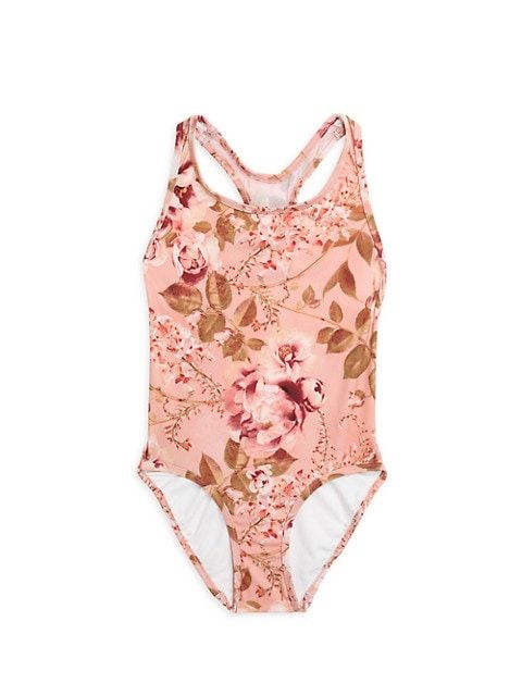 Little Girl's & Girl's Rosa One-Piece Swimsuit | Saks Fifth Avenue