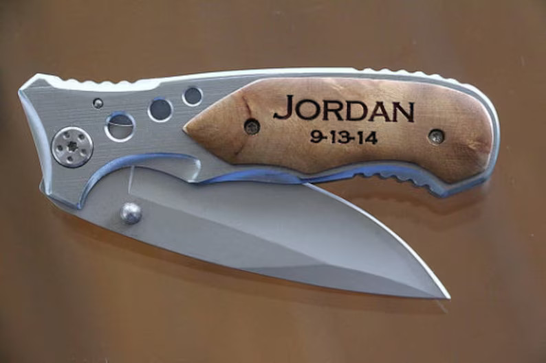 Husband Gift, I love you more, Gift for Husband, engraved pocket knife, anniversary gifts, weddin... | Etsy (US)