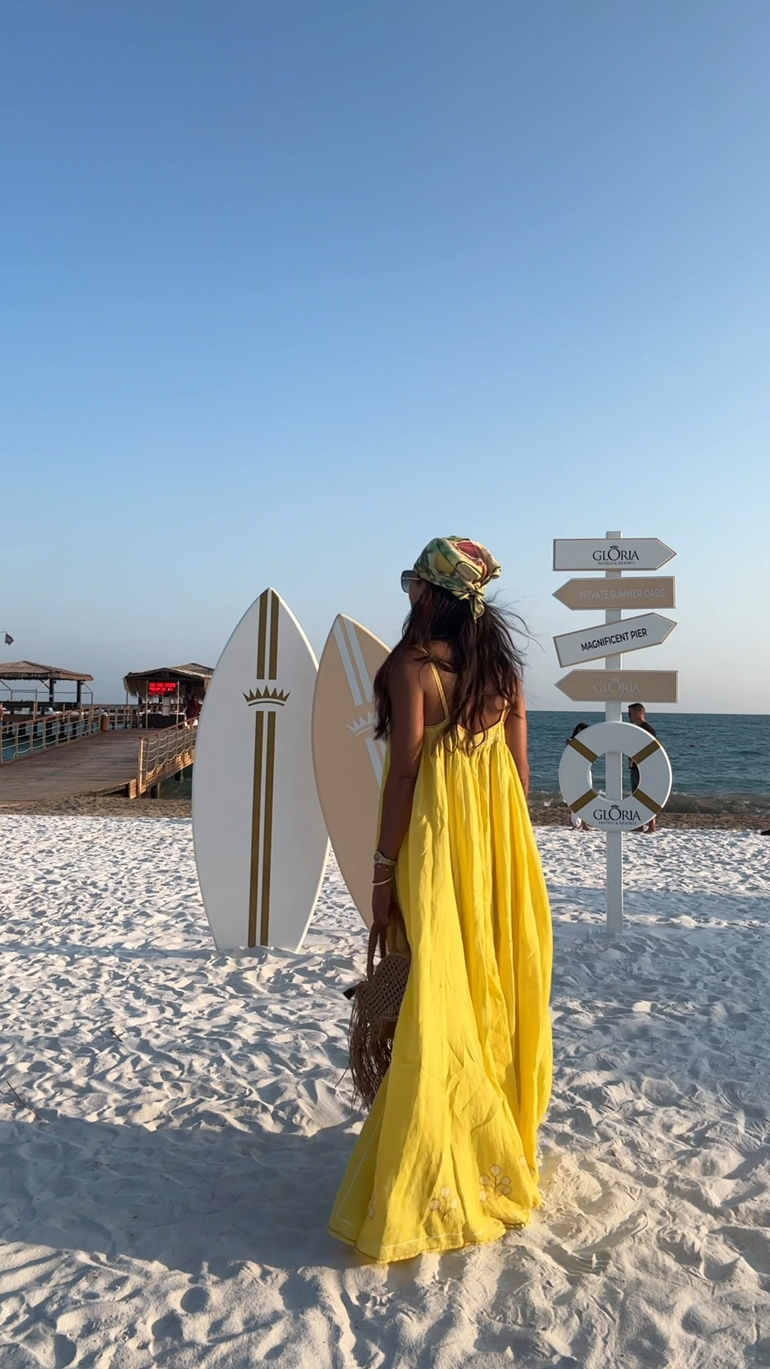 Sunset chic. Wearing my Net a Porter sale purchase for sunset. Dress is almost sold out but I’ve linked alternatives below. 

Fish bag is J crew which I’m obsessed with 

#LTKeurope #LTKsummer #LTKtravel