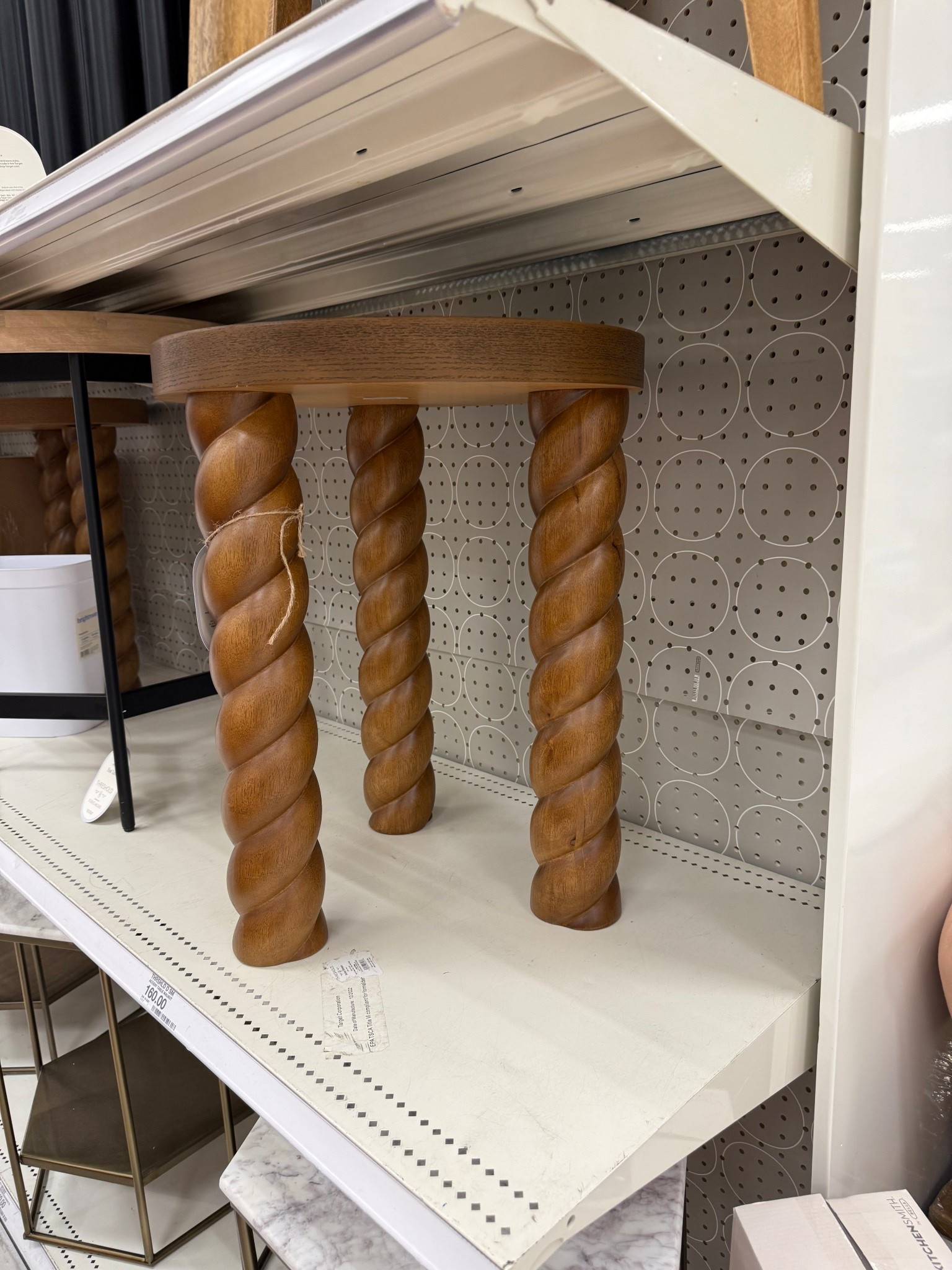 The cutest walnut stained Side table from target

#LTKSeasonal #LTKHome
