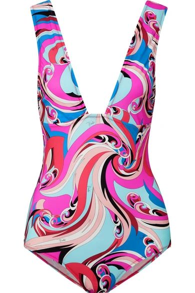 Printed swimsuit | NET-A-PORTER (US)