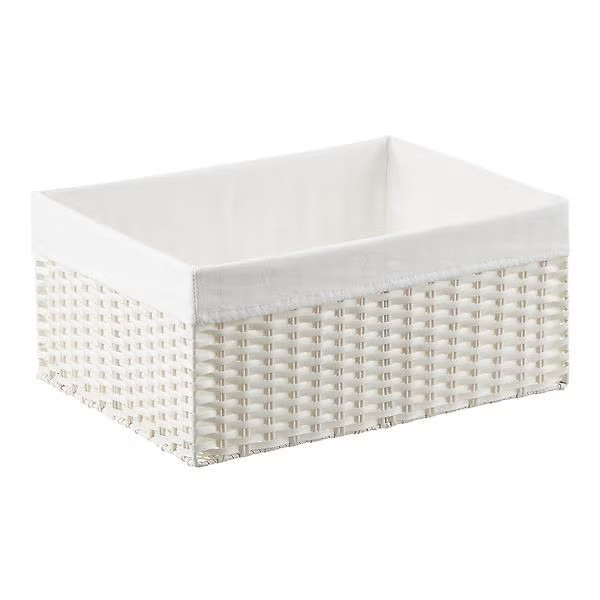 Montauk Woven Rectangular Storage Bins | The Container Store