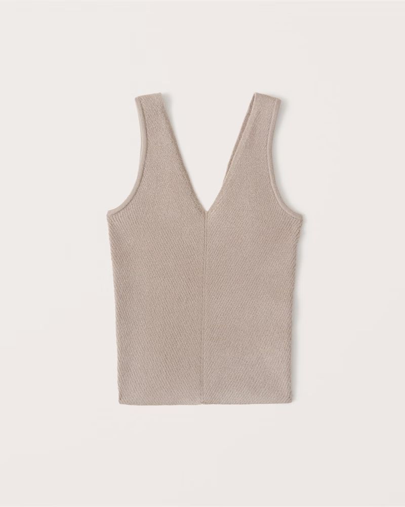 V-Neck Sweater Tank | Abercrombie & Fitch (US)