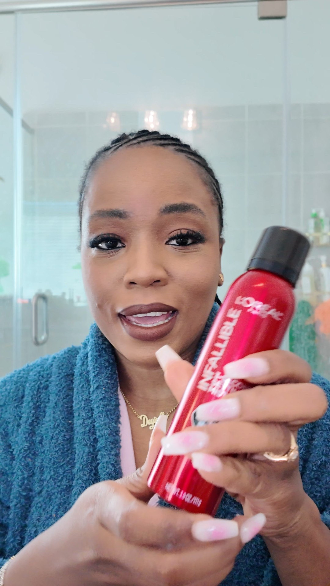 I really tried to hold my breath before spraying it buttttttt baby…. Meanwhile my makeup did not move!

#LTKgrwm #LTKBeauty #LTKmomlife