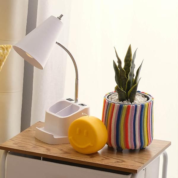 Dormify Charging Catchall Lamp | The Container Store