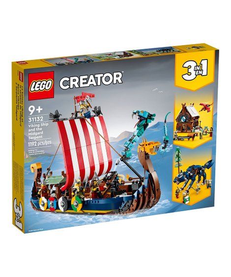 LEGO® LEGO® Creator™ 31132 Viking Ship & the Midgard Serpent | Best Price and Reviews | Zulil... | Zulily