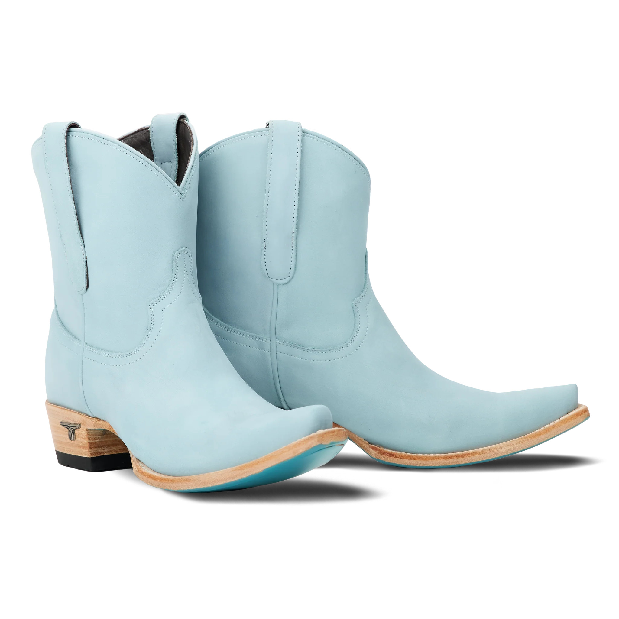 Emma Jane Bootie - Powder Blue | Lane Boots
