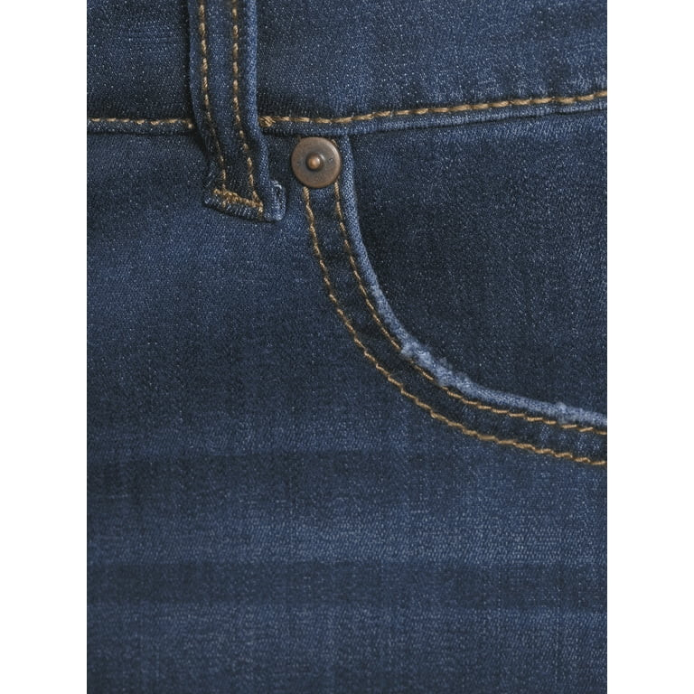 Terra & Sky Women's Plus Size Core Denim Straight Jeans | Walmart (US)