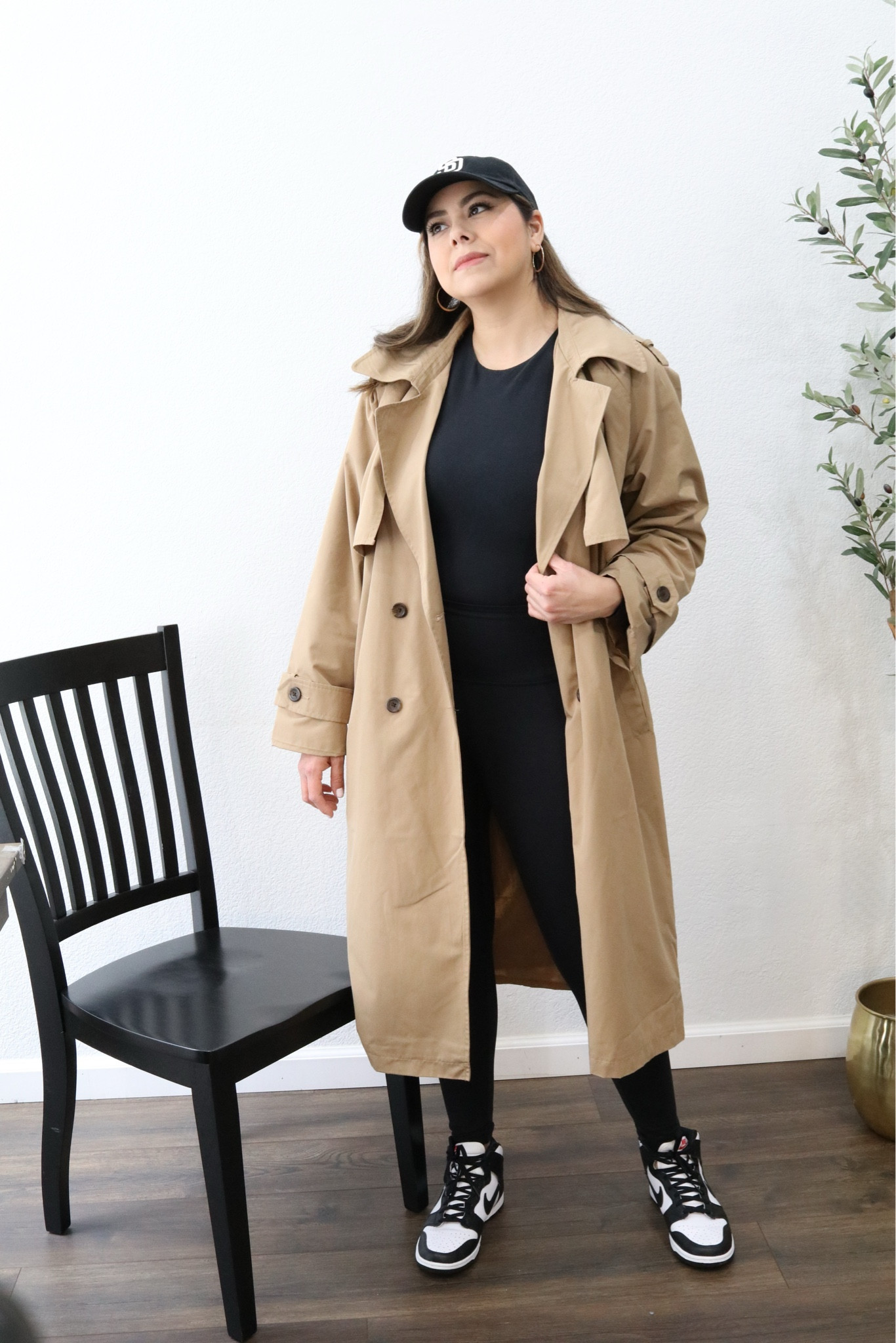 Women's Oversized Nylon Trench Coat curated on LTK