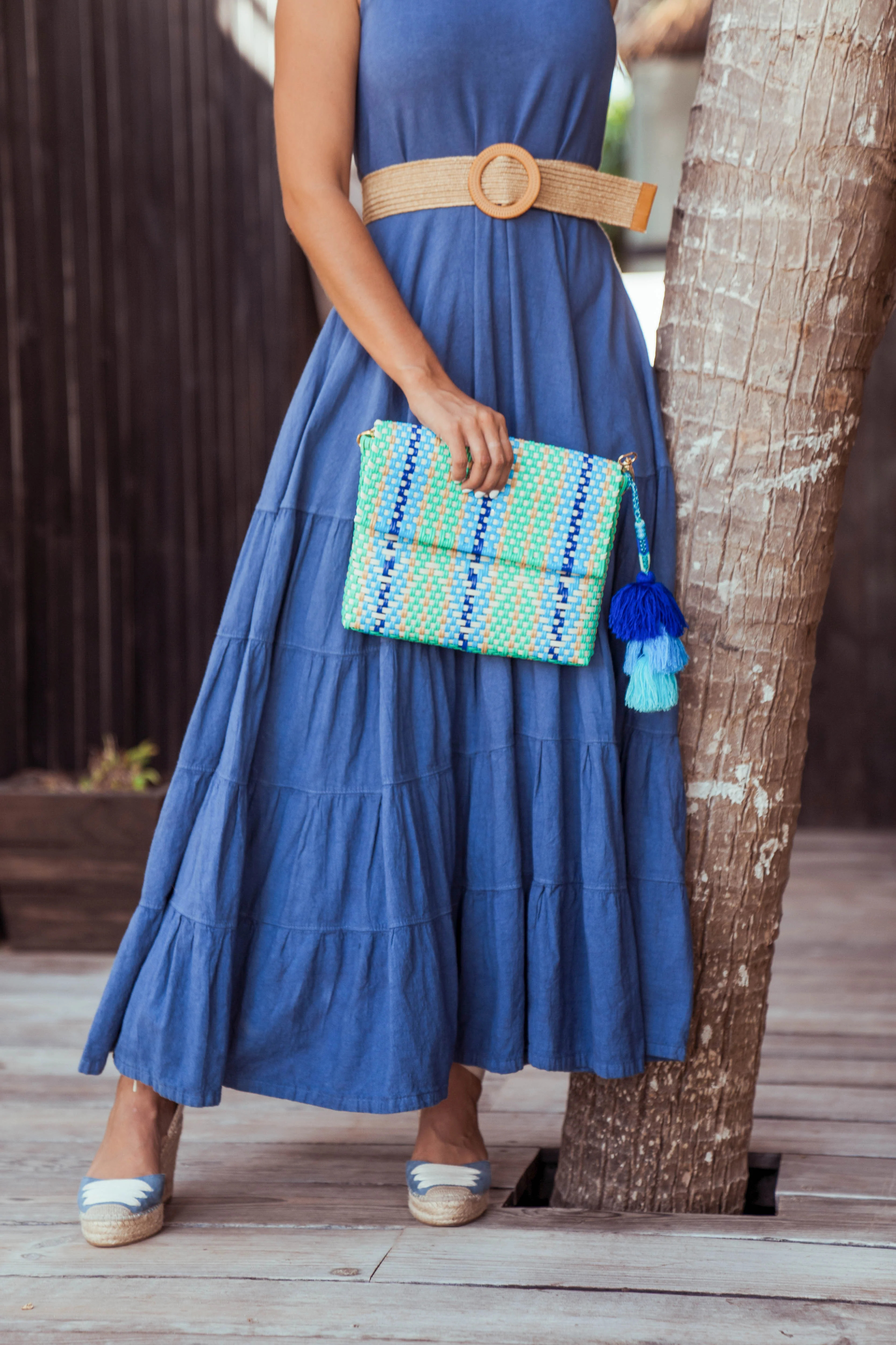 Harbor View Citron Clutch | Hermoza