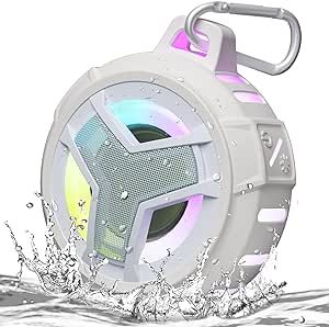 EBODA Bluetooth Shower Speaker, IPX7 Waterproof Portable Wireless Small Speakers, Floating, 2000m... | Amazon (US)