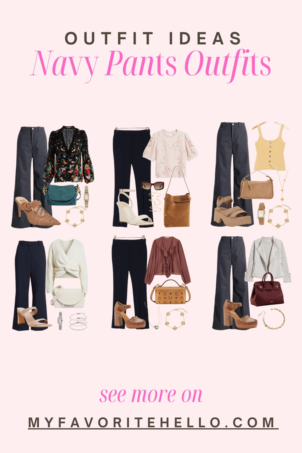 Navy slacks outfits for work 2026

#LTKdayinmylife #LTKgrwm #LTKootd