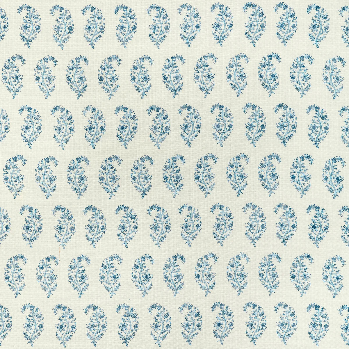 Lee Jofa Indiennes Paisley Delft Fabric | DecoratorsBest