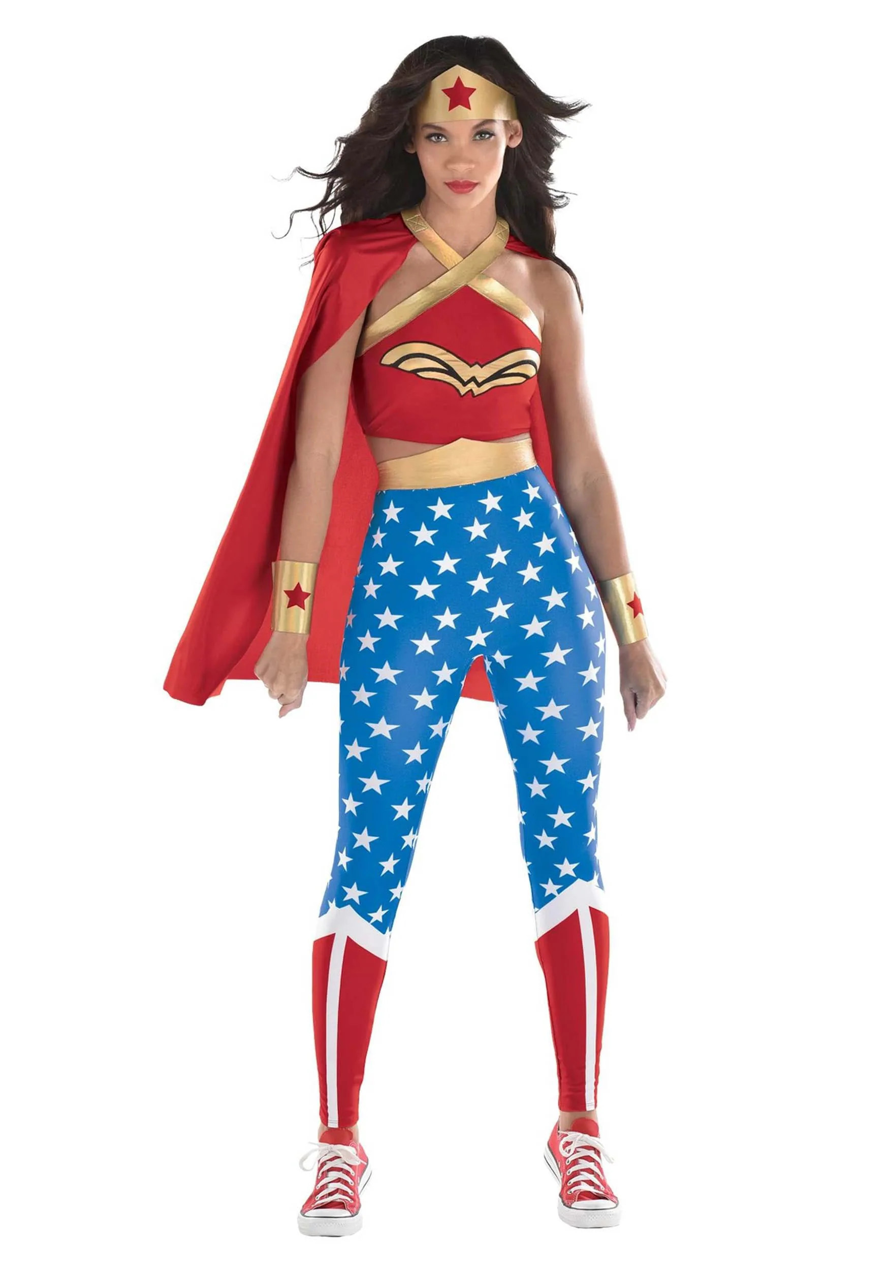 Amscan DC Comics Wonder Woman Costume for Women Superhero Costumes Plus Polyester | AM8408256-PL | Lowe's