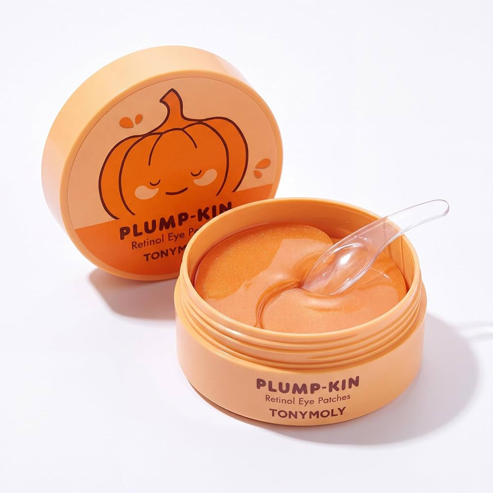 TONYMOLY Plump-kin Pumpkin Retinol Under Eye Patch, Dark Circles, 30 Pairs | Amazon (US)