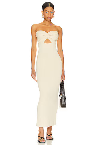 SNDYS Maia Maxi Dress in Sand from Revolve.com | Revolve Clothing (Global)