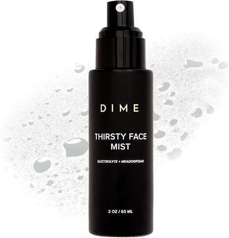 DIME Beauty Thirsty Face Mist with Electrolytes, Meadowfoam, and Sea Buckthorn, Hydrating Facial ... | Amazon (US)