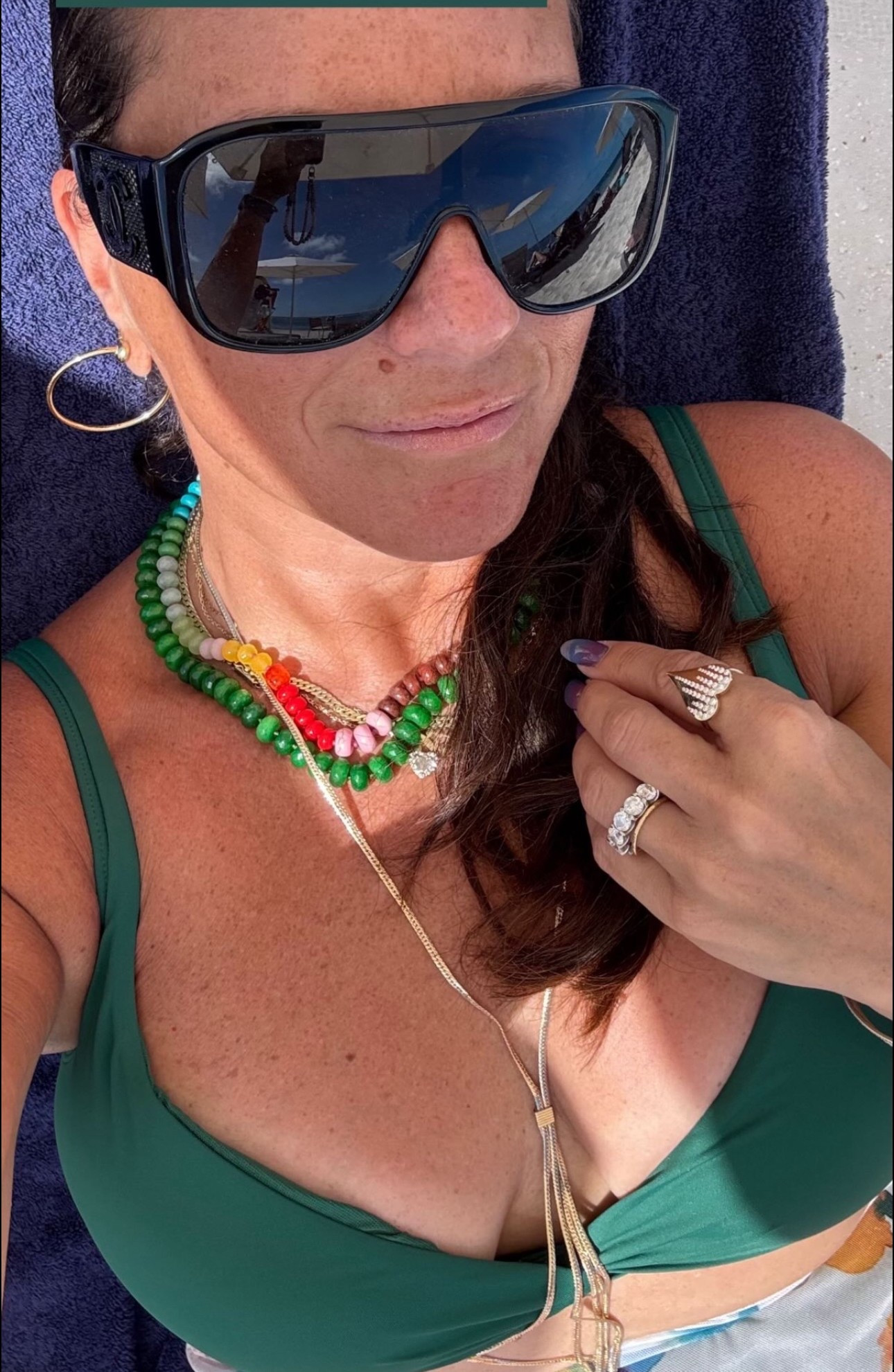 Who says you can’t accessorize while sunbathing? Here are some fun ways to up your swimsuit look  

#LTKOver40 #LTKSeasonal #LTKStyleTip