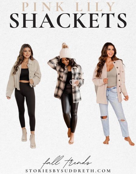 My favorite shackets from Pink Lily! 

fall outfits, fall fashion, jackets, plaid

#shackets #falloutfits #fallfashion #jackets #fall #pinklily

#LTKstyletip #LTKSeasonal #LTKSale